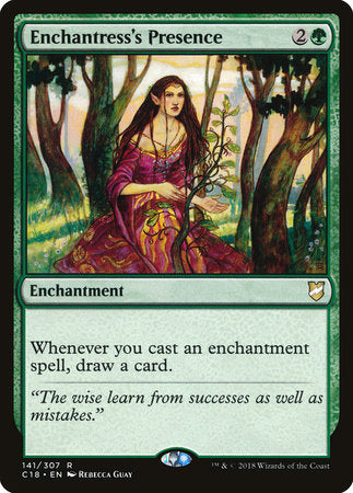 Enchantress's Presence [Commander 2018] | Rook's Games and More