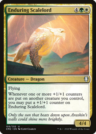 Enduring Scalelord [Commander Anthology Volume II] | Rook's Games and More
