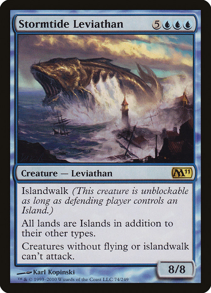 Stormtide Leviathan [Magic 2011] | Rook's Games and More