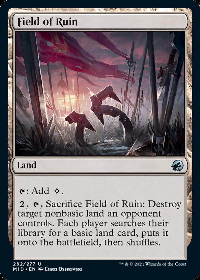 Field of Ruin [Innistrad: Midnight Hunt] | Rook's Games and More