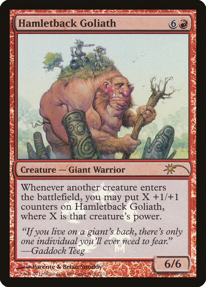 Hamletback Goliath [Resale Promos] | Rook's Games and More
