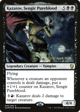 Kazarov, Sengir Pureblood [Dominaria Promos] | Rook's Games and More