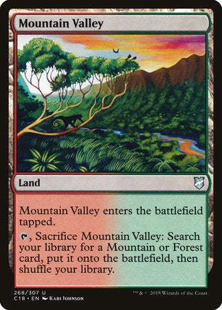 Mountain Valley [Commander 2018] | Rook's Games and More