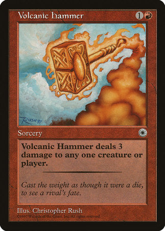 Volcanic Hammer [Portal] | Rook's Games and More