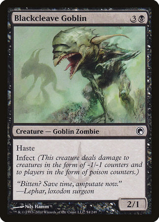 Blackcleave Goblin [Scars of Mirrodin] | Rook's Games and More