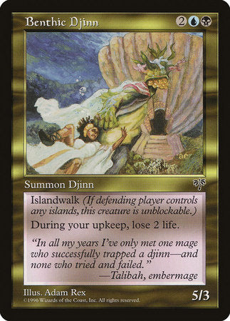 Benthic Djinn [Mirage] | Rook's Games and More