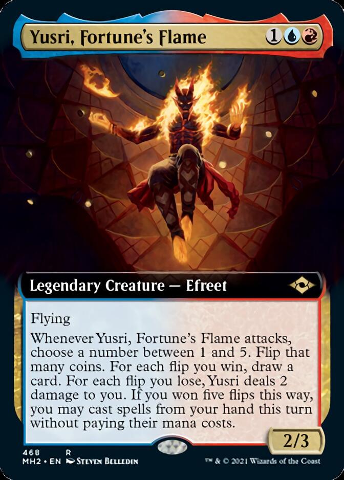 Yusri, Fortune's Flame (Extended Art) [Modern Horizons 2] | Rook's Games and More