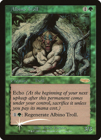 Albino Troll [Friday Night Magic 2002] | Rook's Games and More