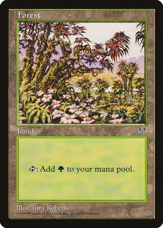 Forest (Red Tree Leaves) [Mirage] | Rook's Games and More