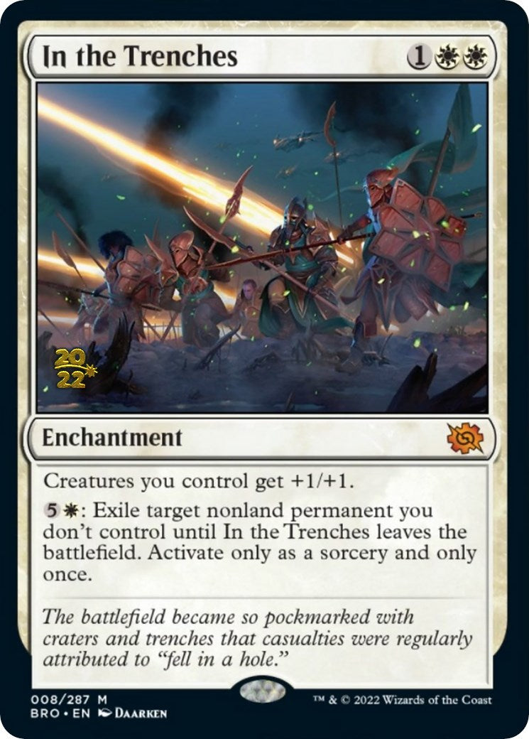 In the Trenches [The Brothers' War: Prerelease Promos] | Rook's Games and More
