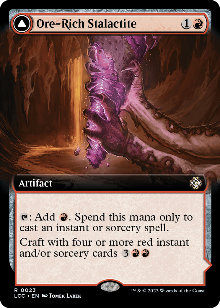 Ore-Rich Stalactite (Extended Art) [The Lost Caverns of Ixalan Commander] | Rook's Games and More