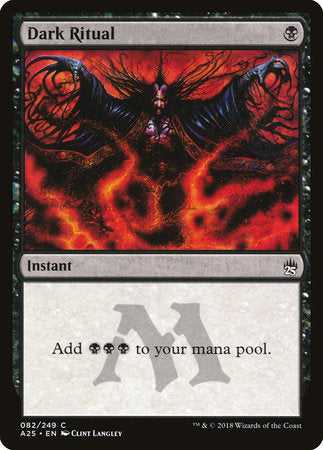 Dark Ritual [Masters 25] | Rook's Games and More