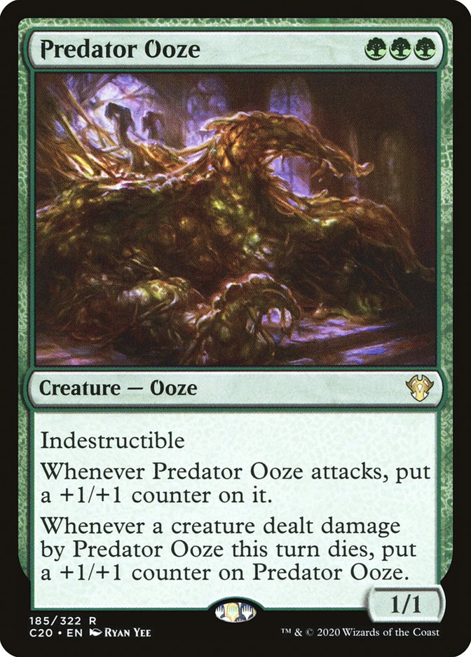 Predator Ooze [Commander 2020] | Rook's Games and More