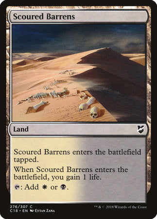 Scoured Barrens [Commander 2018] | Rook's Games and More