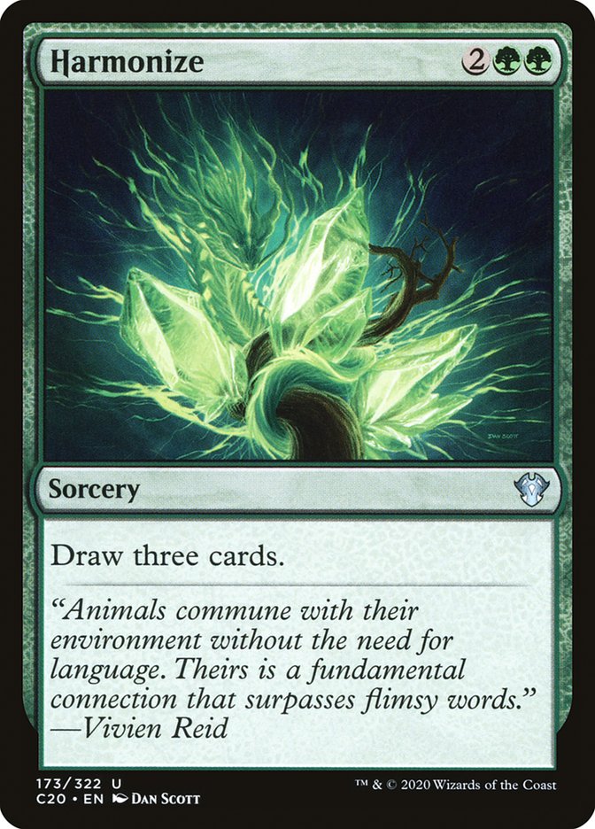 Harmonize [Commander 2020] | Rook's Games and More