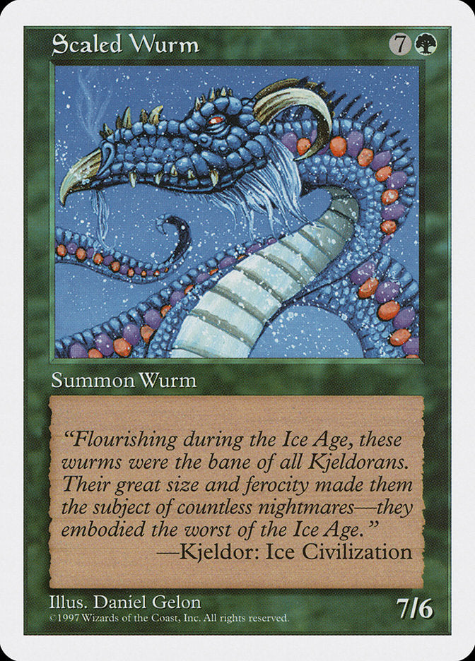 Scaled Wurm [Fifth Edition] | Rook's Games and More