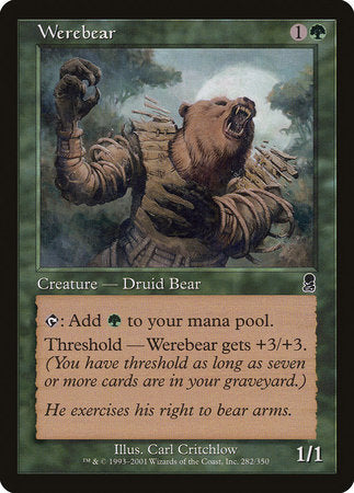 Werebear [Odyssey] | Rook's Games and More