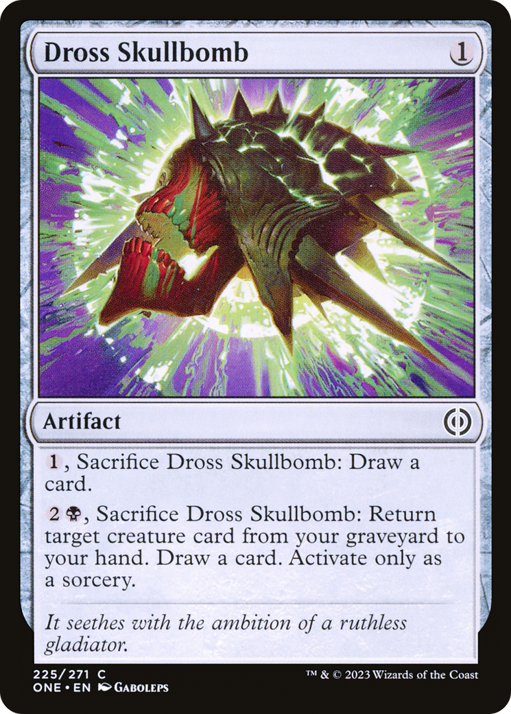 Dross Skullbomb [Phyrexia: All Will Be One] | Rook's Games and More