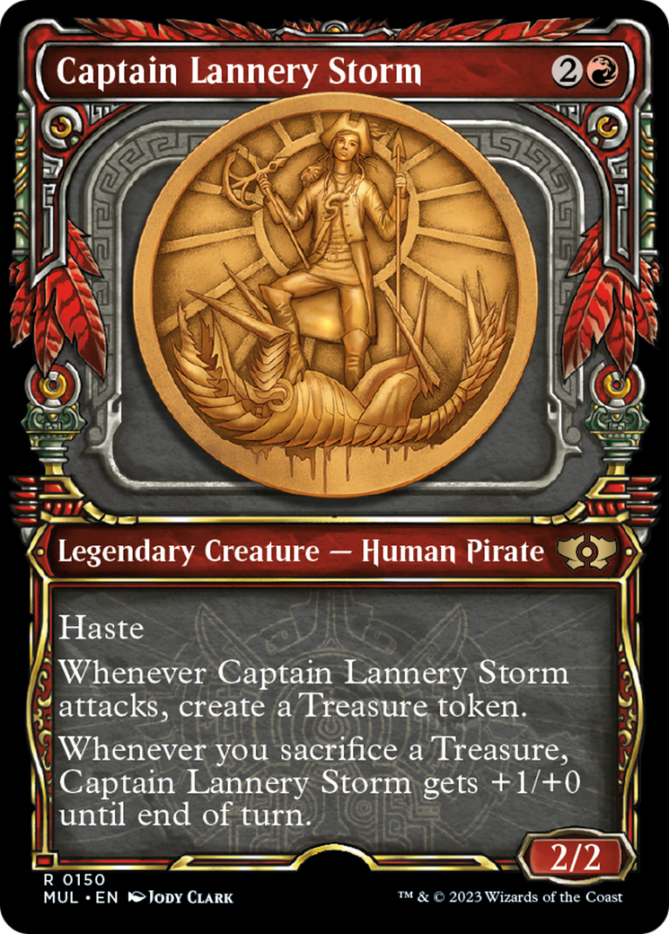 Captain Lannery Storm (Halo Foil) [Multiverse Legends] | Rook's Games and More