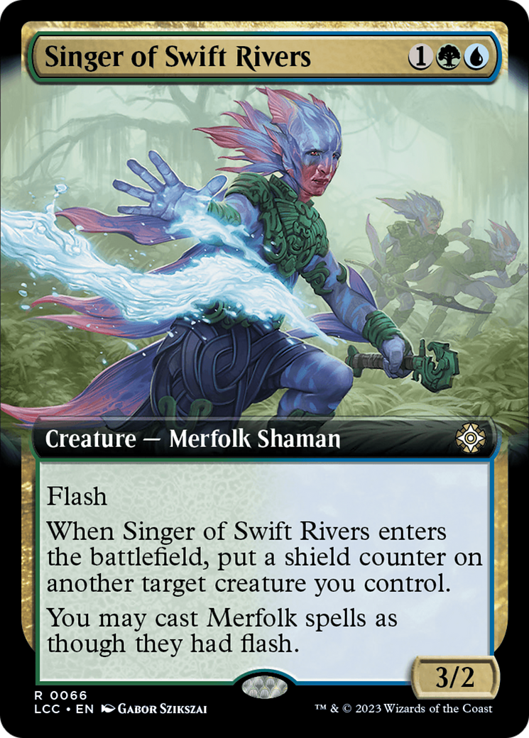 Singer of Swift Rivers (Extended Art) [The Lost Caverns of Ixalan Commander] | Rook's Games and More