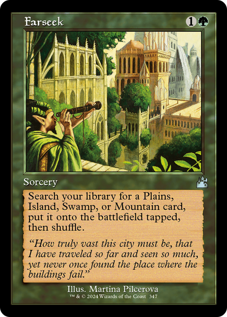 Farseek (Retro Frame) [Ravnica Remastered] | Rook's Games and More