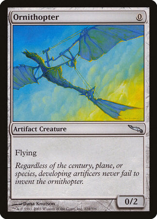 Ornithopter [Mirrodin] | Rook's Games and More