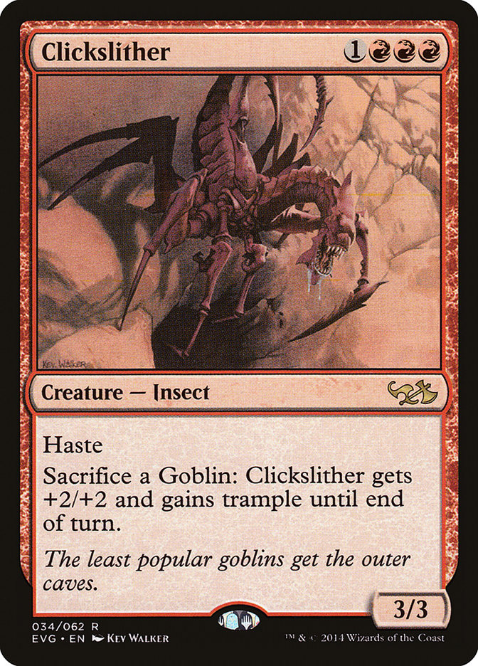 Clickslither (Elves vs. Goblins) [Duel Decks Anthology] | Rook's Games and More