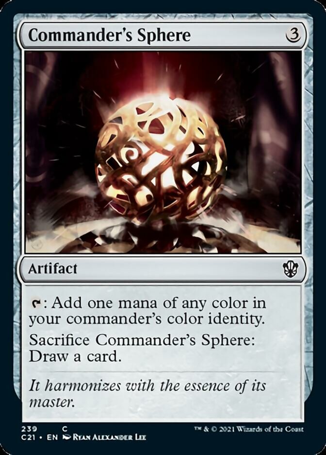 Commander's Sphere [Commander 2021] | Rook's Games and More