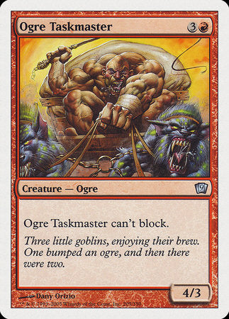 Ogre Taskmaster [Ninth Edition] | Rook's Games and More