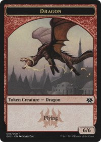 Dragon // Goblin Token [Ravnica Allegiance: Guild Kits] | Rook's Games and More