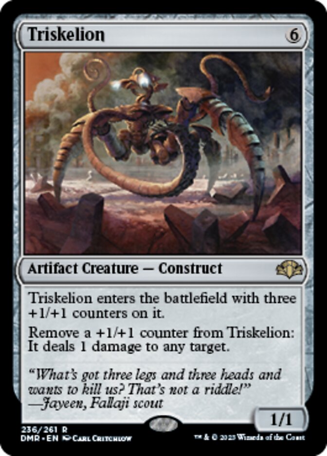 Triskelion [Dominaria Remastered] | Rook's Games and More