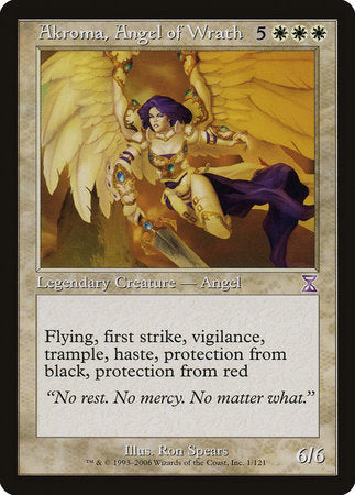 Akroma, Angel of Wrath [Time Spiral Timeshifted] | Rook's Games and More