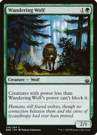 Wandering Wolf [Battlebond] | Rook's Games and More