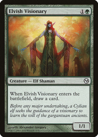 Elvish Visionary [Duels of the Planeswalkers] | Rook's Games and More