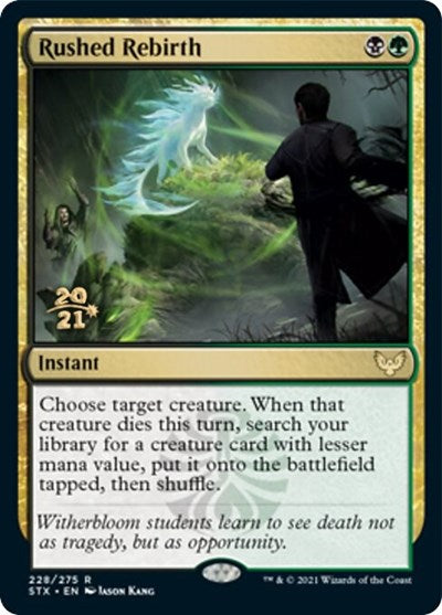 Rushed Rebirth [Strixhaven: School of Mages Prerelease Promos] | Rook's Games and More