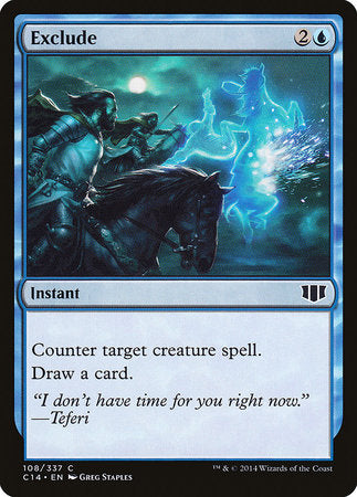 Exclude [Commander 2014] | Rook's Games and More