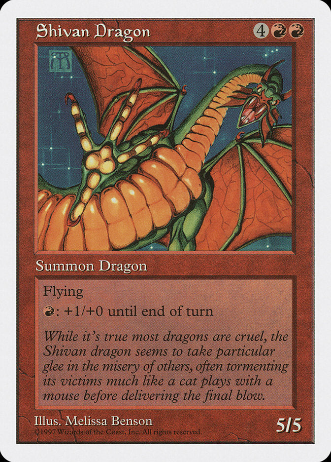 Shivan Dragon [Fifth Edition] | Rook's Games and More