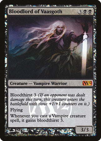 Bloodlord of Vaasgoth [Magic 2012 Promos] | Rook's Games and More