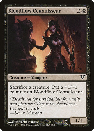 Bloodflow Connoisseur [Avacyn Restored] | Rook's Games and More