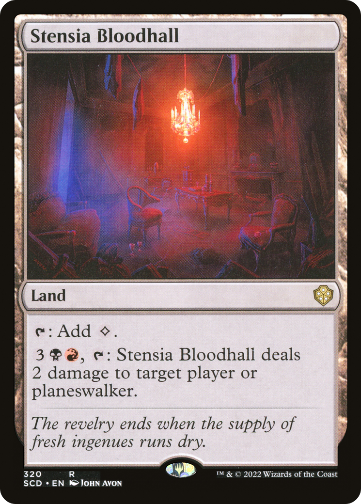 Stensia Bloodhall [Starter Commander Decks] | Rook's Games and More