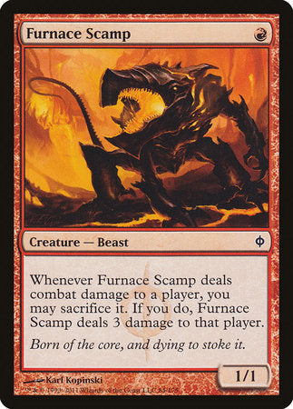 Furnace Scamp [New Phyrexia] | Rook's Games and More