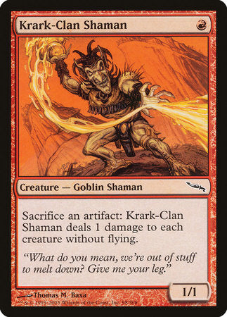 Krark-Clan Shaman [Mirrodin] | Rook's Games and More