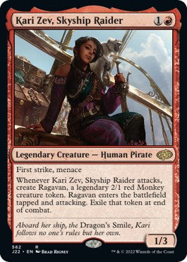Kari Zev, Skyship Raider [Jumpstart 2022] | Rook's Games and More