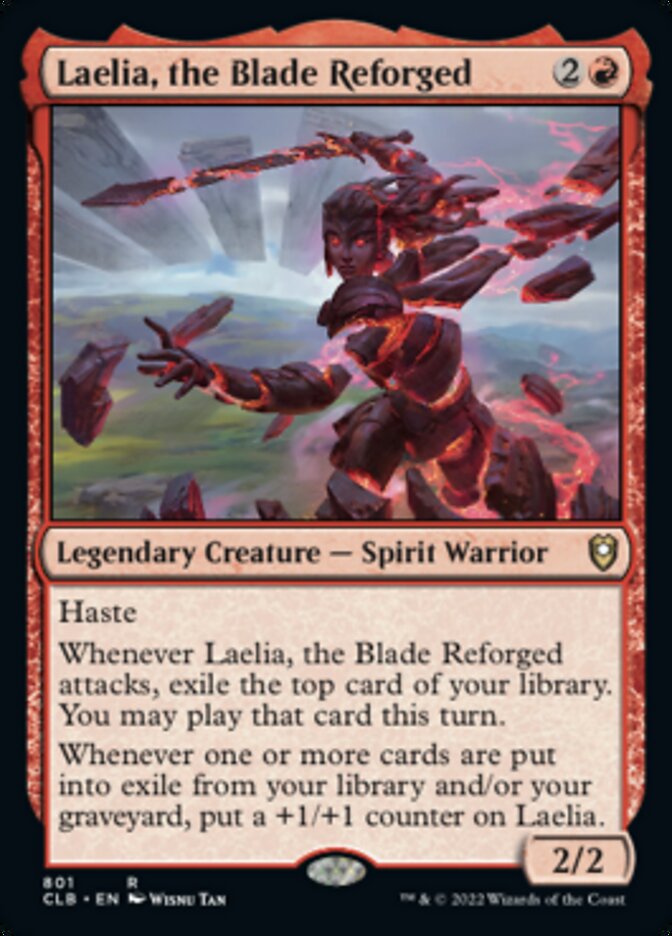 Laelia, the Blade Reforged [Commander Legends: Battle for Baldur's Gate] | Rook's Games and More