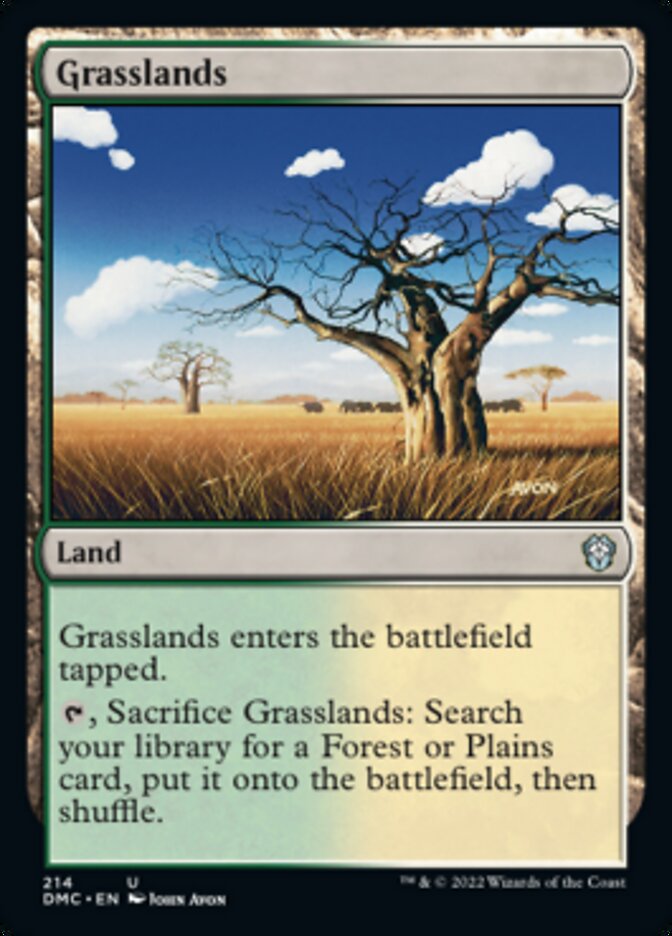 Grasslands [Dominaria United Commander] | Rook's Games and More