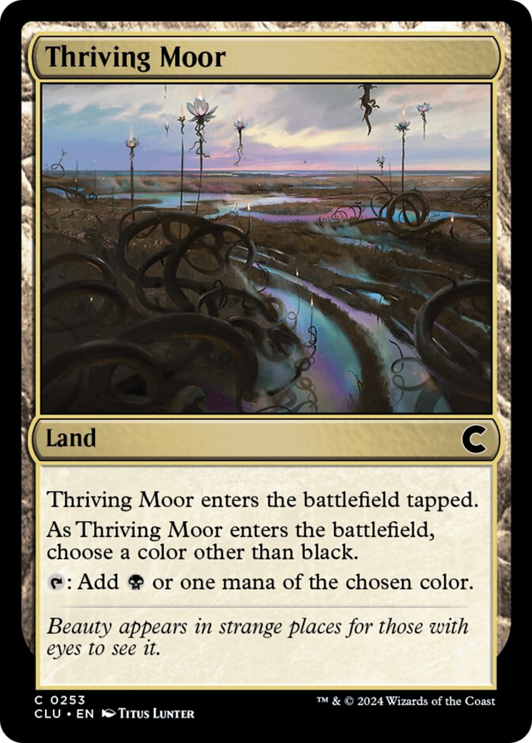 Thriving Moor [Ravnica: Clue Edition] | Rook's Games and More