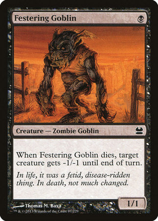 Festering Goblin [Modern Masters] | Rook's Games and More