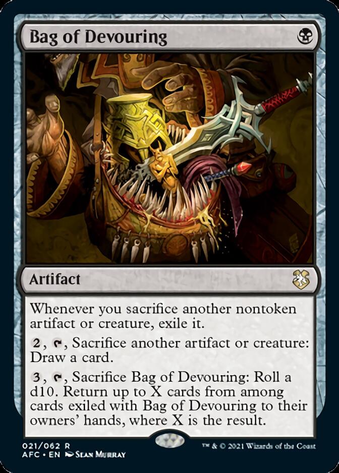 Bag of Devouring [Dungeons & Dragons: Adventures in the Forgotten Realms Commander] | Rook's Games and More