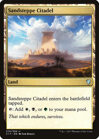 Sandsteppe Citadel [Commander 2017] | Rook's Games and More