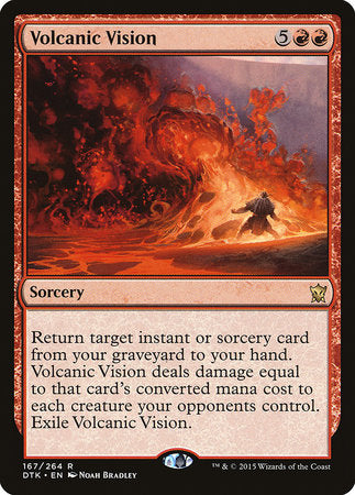 Volcanic Vision [Dragons of Tarkir] | Rook's Games and More